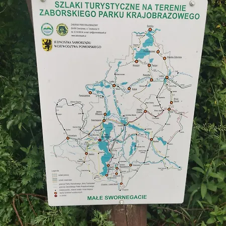 Dom wakacyjny Osada Blanka Trzy Jeziora ,las Swornegacie