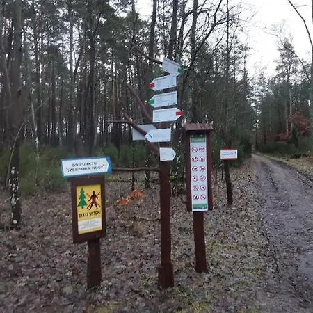 Osada Blanka Trzy Jeziora ,las Swornegacie Dom wakacyjny Male Swornegacie