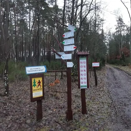 Osada Blanka Trzy Jeziora ,las Swornegacie Ferienhaus Male Swornegacie