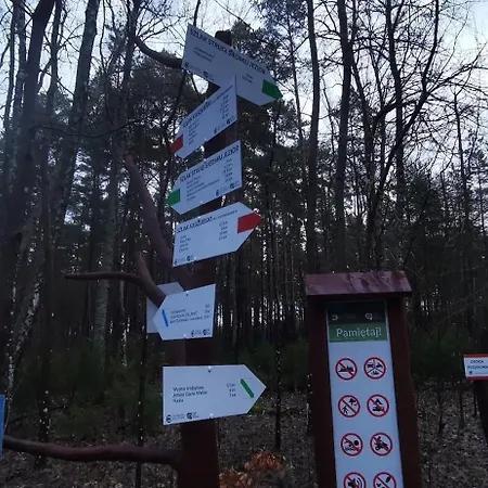 Dom wakacyjny Osada Blanka Trzy Jeziora ,las Swornegacie