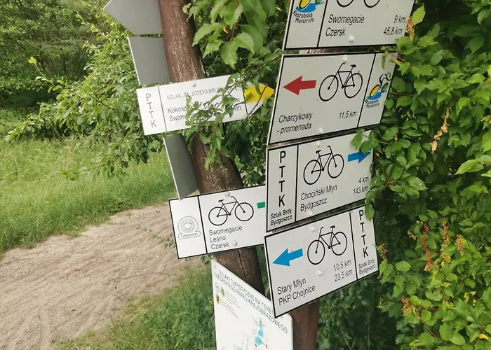 Osada Blanka Trzy Jeziora ,las Swornegacie Semesterbostad